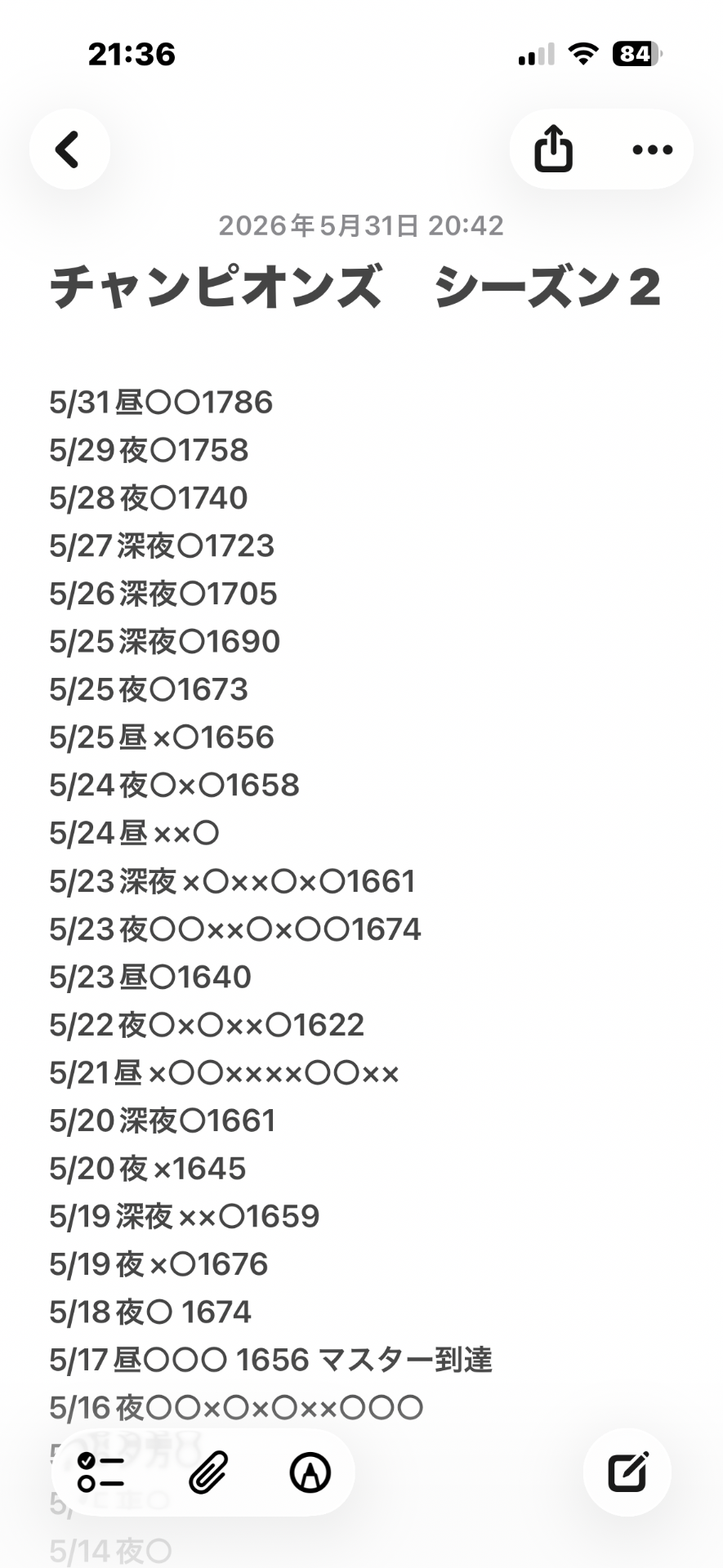 こっそり直近はめっちゃ勝ってる