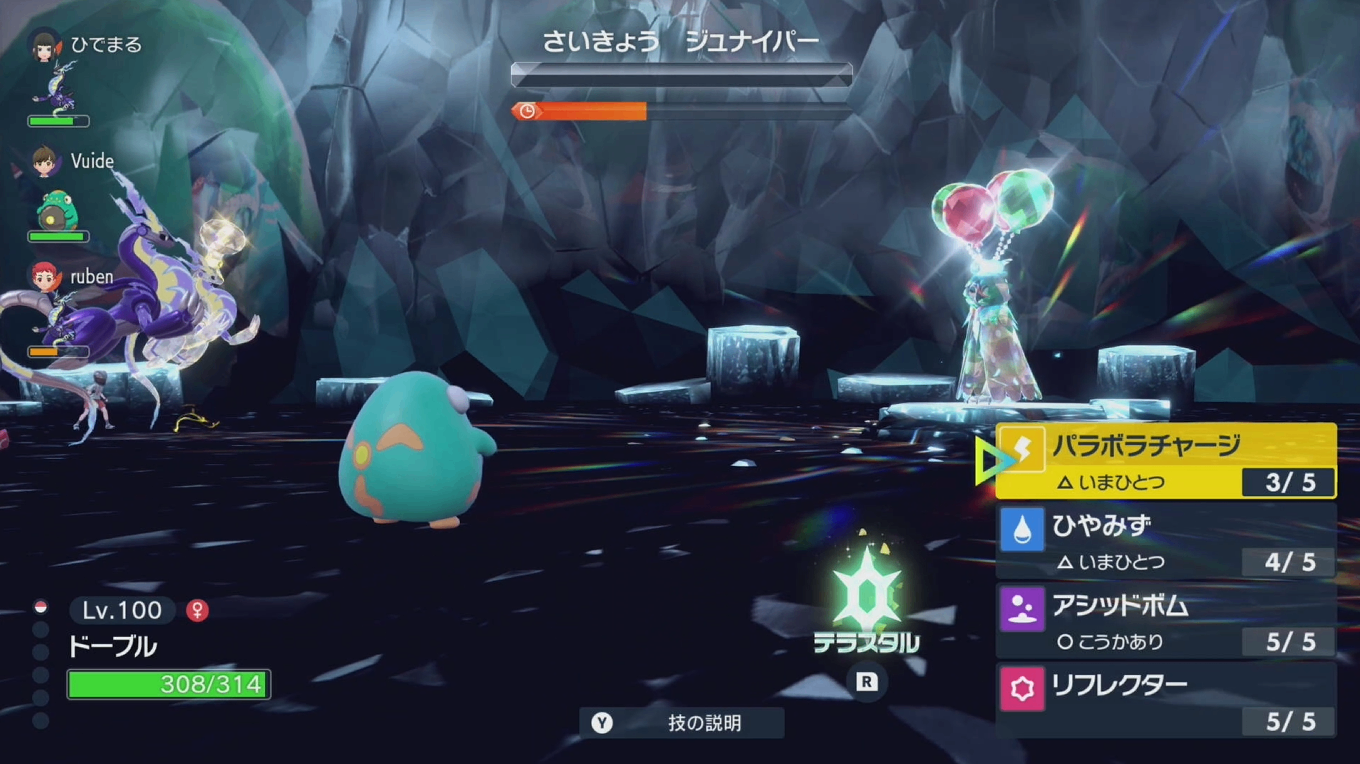 勝利!
