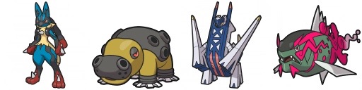 先発メガルカリオ+カバルドン
+ブリジュラスorイダイトウ