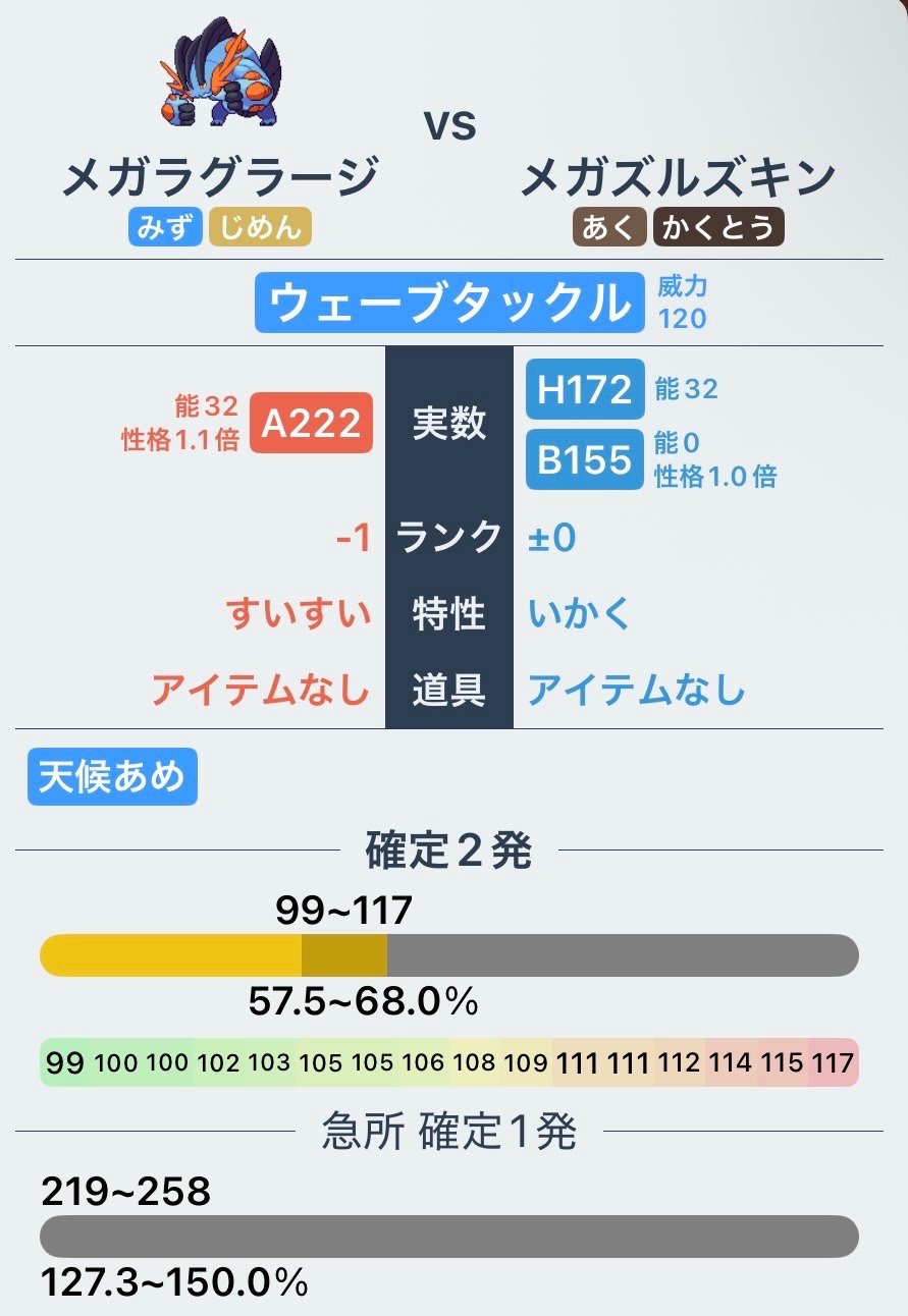 ↑威嚇1回