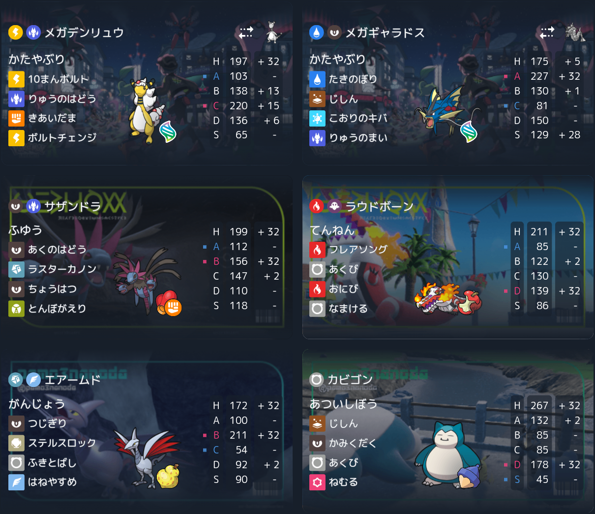 メガライチュウが来る前にデンリュウを