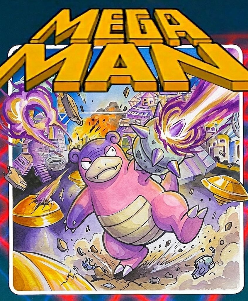 海外『ロックマン』パッケオマージュ