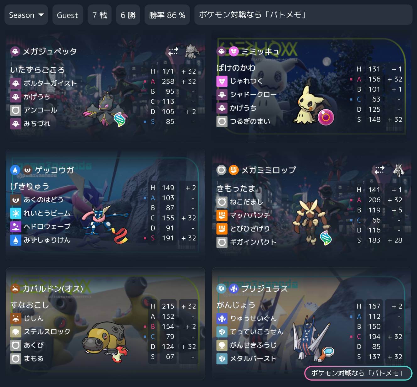 この並びでも最終日前に2000行けました